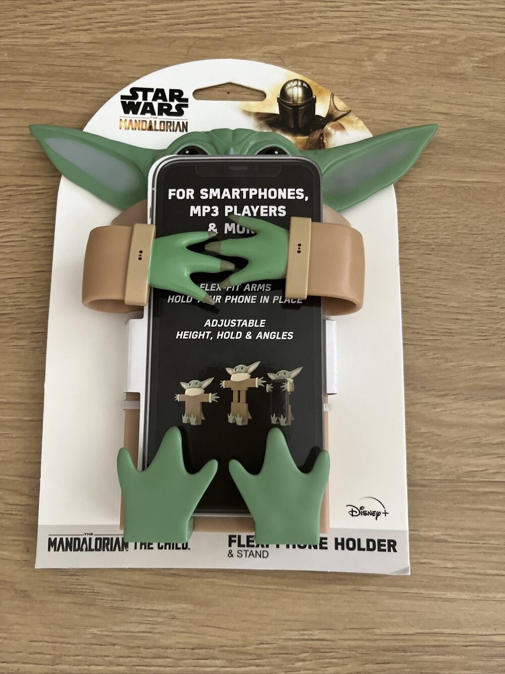 Star Wars The Mandalorian The Child Flexi Phone Holder & Stand Disney Tzumi